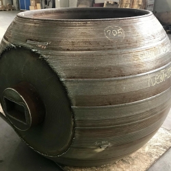 valve ball cladding